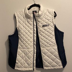 Seahawks Puffy Vest
